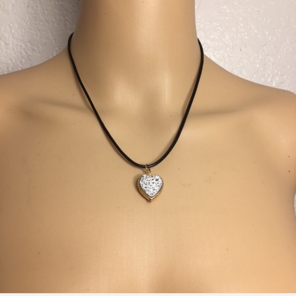 Handcrafted Faux Druzy Heart